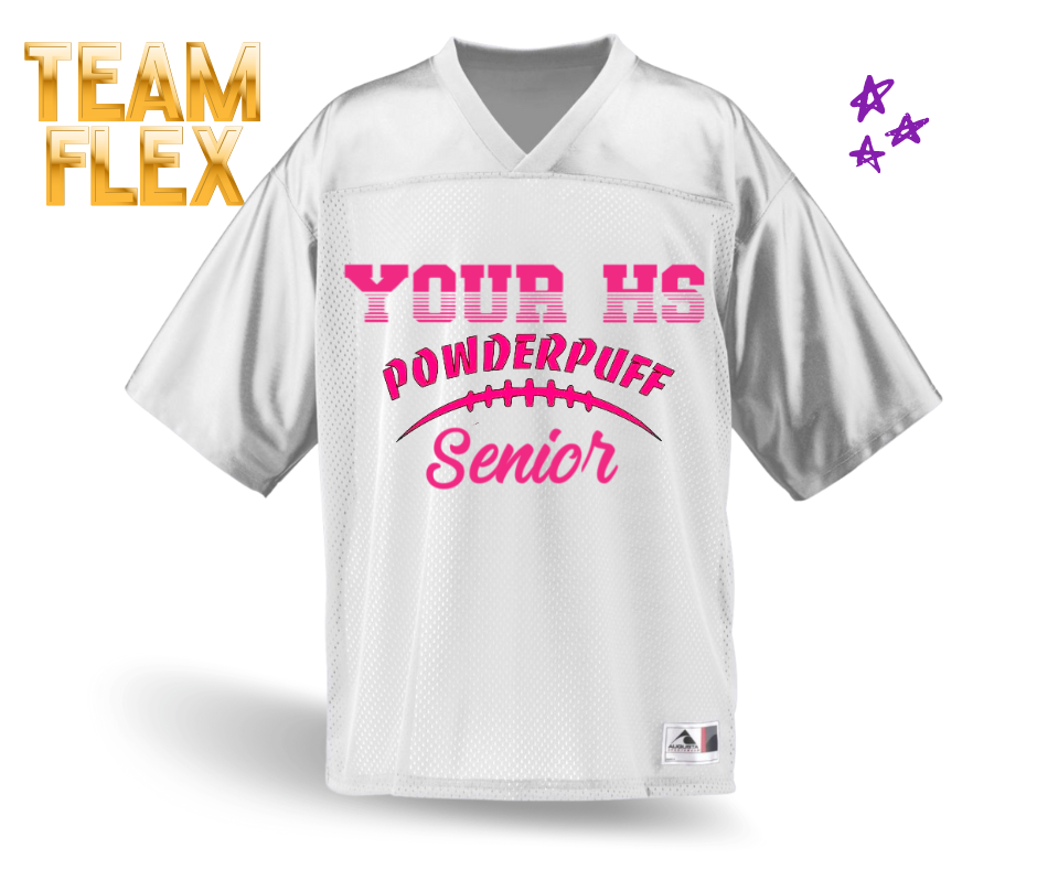 Powder puff football jerseys deals