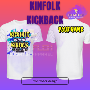 KICKIN IT WITH MY KINFOLK FAMILY REUNION TSHIRT