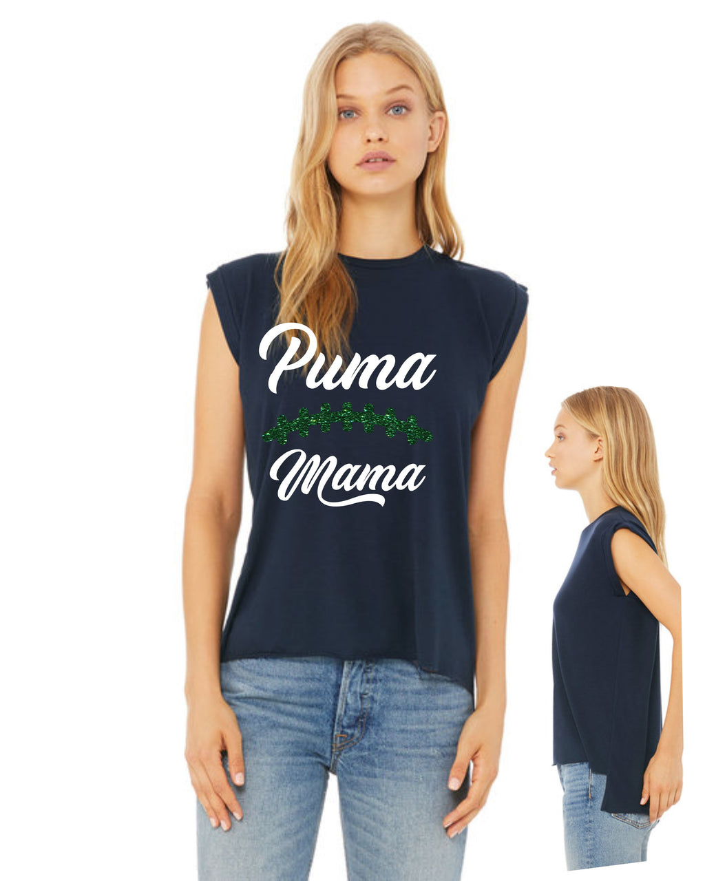 Chaparral Puma Mama Flowy Muscle Tee