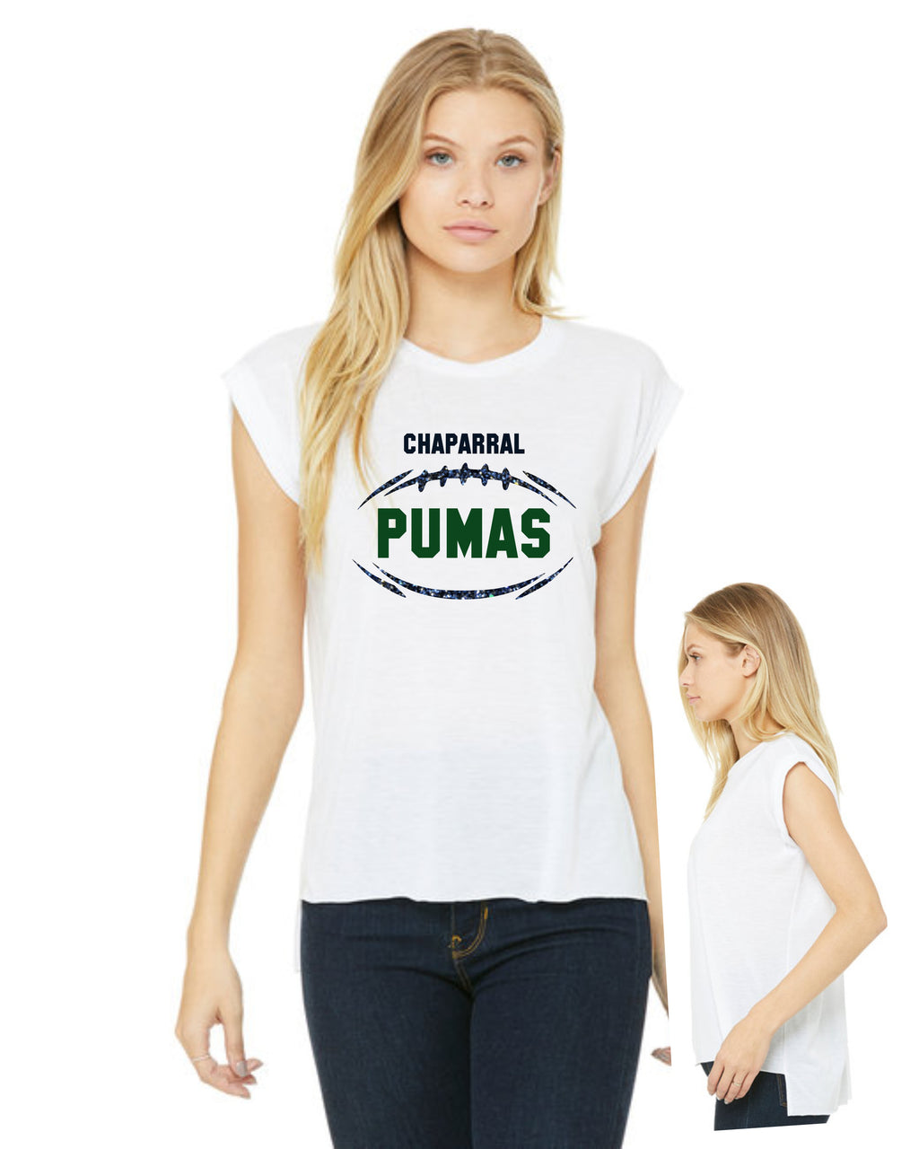 Chaparral Puma Flowy Muscle Tee